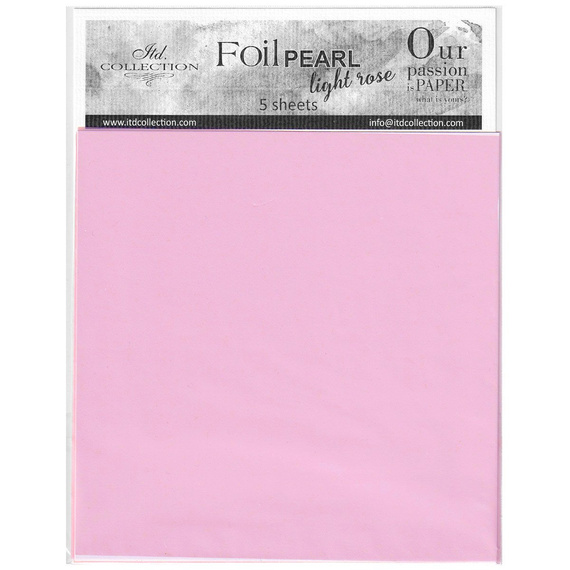 Perlentransferfolie - hellrosa