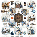 Scrapbooking Papier Set 30x30 - Craft o'clock - Mindfulness Time