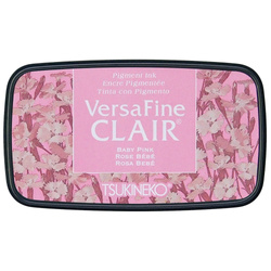 Tsukineko Versafine Clair Pigment Ink Pad - Baby Pink