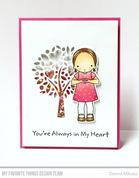 MY FAVORITE THINGS -  Klar Stempel Stamps Clearstamp, So Much Love 