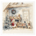 Reispapier-Set - Weihnachtsbäume, Geschenke, Spielzeugladen - RSM193 - Itd Collection
