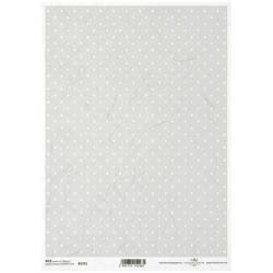 Reispapier für Decoupage in Punkten ITD-R1721 - A4