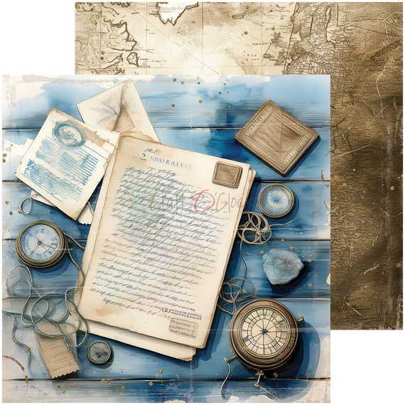 Scrapbooking Papier Set 15x15 - Craft o'clock - Summer Adventures