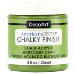 DECOART Chalky Finish Kreidefarbe Kreide Farbe Möbelfarbe New Life 236 ml - Erbsen