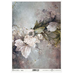 ITD Reispapier Decoupage Bastelpapier Softpapier Serviettentechnik, Blumen R2151