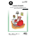 STUDIOLIGHT - Transparenter Stempel - Feel better soon, Teddybär 