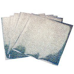 Metallische Folie Termoton Glitzersilber