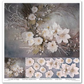 ITD 11Stk 30x30cm Scrapbooking Papier 200g 30x30 - Winter Bouquet