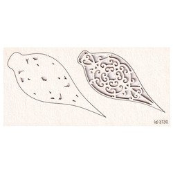 Dekorpappe Die Cut Chipboard 2-lagig sopele 02 - Idea d'oro - SCRAPINIECrapiniec