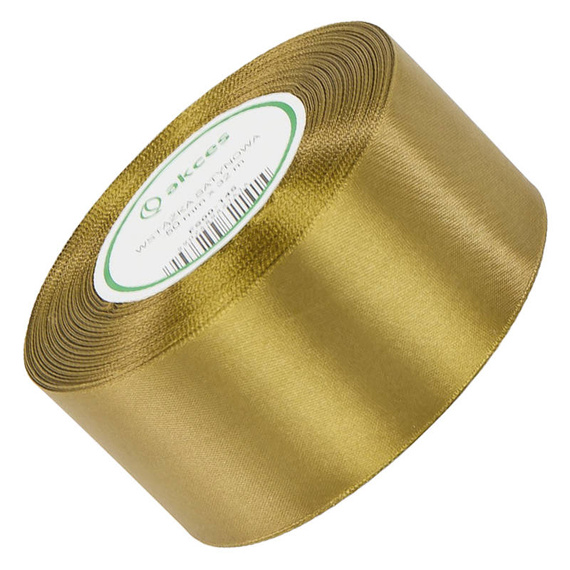 Goldes Satinband 50mm - 32mb