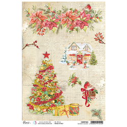 CIAO BELLA Reispapier Decoupage Bastelpapier Softpapier, Decorat hallways