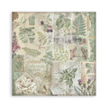 Scrapbooking Papier Set 30x30 - Herbarium Silvae Hintergründe - Stamperia