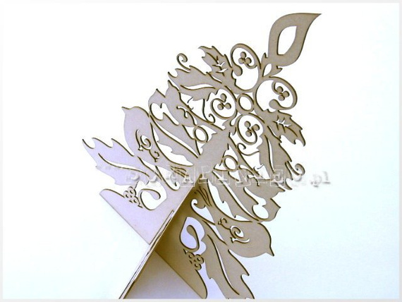 3D-Ajour-Weihnachtsbaum - DIY-Weihnachtsdekoration zum Zusammenstecken, 29 x 21 cm