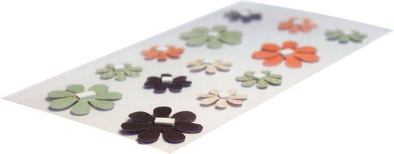 Kryształki samoprzylepne 6mm 260szt Crystal