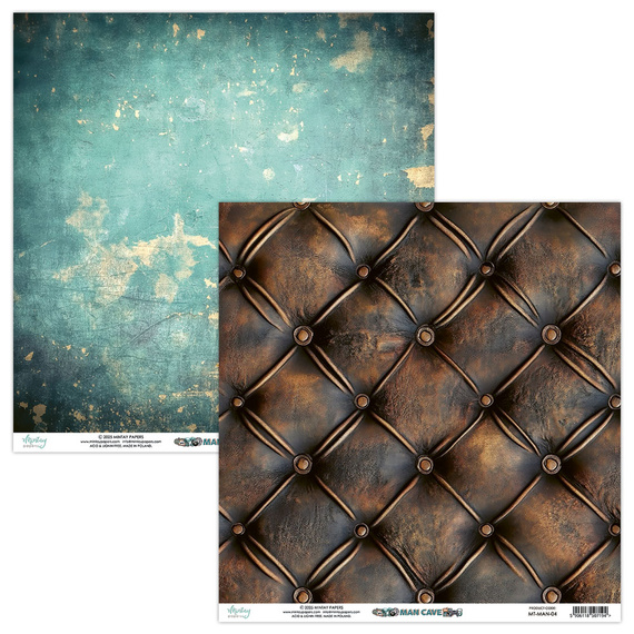 Scrapbooking Papier Set 20x20 - Mintay - Man Cave
