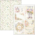 CIAO BELLA Satz 8Stk 21x30cm doppelseitigen Scrapbooking Papier - Flower Shop