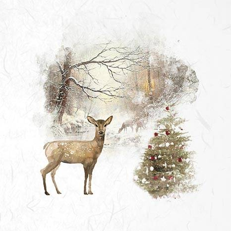 ITD Reispapier Decoupage Bastelpapier, RSM026 Weihnachten