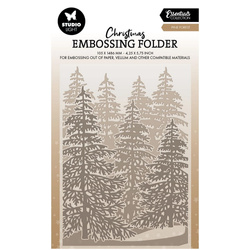 STUDIOLIGHT Embossing Folder Prägefolder Prägeschablone - Forest background