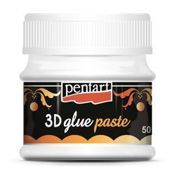 PENTART - Dickflüssige Klebepaste zum Vergolden - 3D glue paste 50 ml