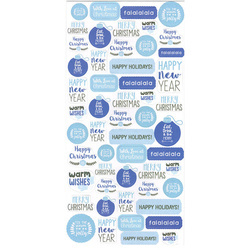 AUFKLEBER glitter - Einfach kreativ - Frosted Tags