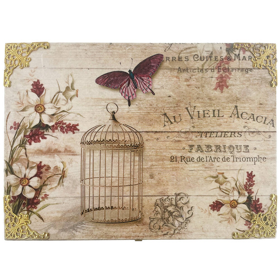 Decoupage-Startset Box 22x16x8cm