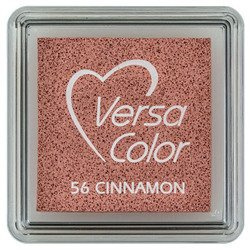 TSUKINEKO - Pigment Stempelkissen - Versa Color small 2,5 x 2,5 cm - Cinnamon