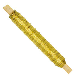 Floristendraht gold 0,5 mm - 25 m