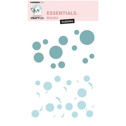 STUDIOLIGHT Mixed Media Schablone STENCIL für Decoupage Scrapbooking - Bubbles