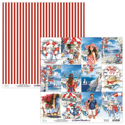 Scrapbooking Papier 30x30 - Mintay - Riviera Moments 06