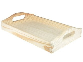 Großes gerades Tablett