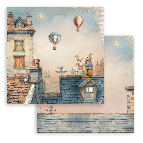 Scrapbooking Papier Set 30x30 - Family - Stamperia