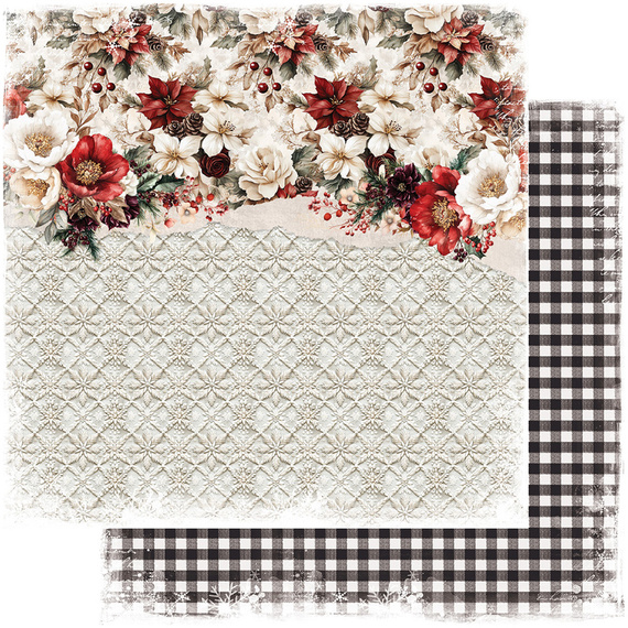 ALCHEMY OF ART Set 30x30cm Scrapbooking Papier, Wonderful Christmas Time