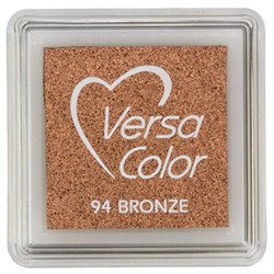 TSUKINEKO - Pigment Stempelkissen - Versa Color small 2,5 x 2,5 cm - Bronze