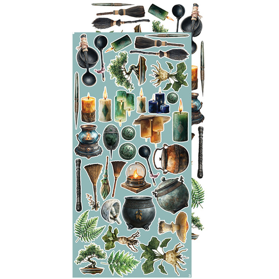 Scrapbooking-Zubehör-Set - Craft o'clock - Alchemy