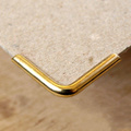 Metallecke für Alben - Golden - 15 mm - 1 Stück C15