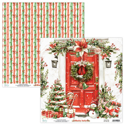 Scrapbooking Papier 30x30 - Mintay - Holly Jolly 02