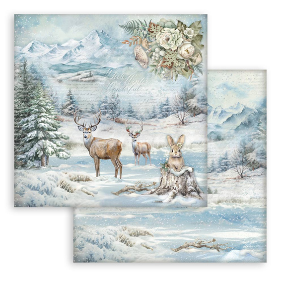 Scrapbooking Papier Set 30x30 - The Owl's House - Stamperia