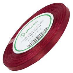 Satinband 6 mm - kastanienbraun- 32 lfm