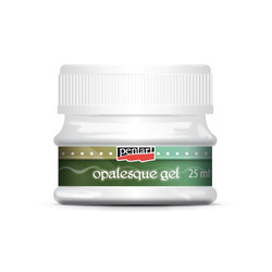 PENTART Opakes Gel Opalescent gel Sandstrahleffekt auf Glasoberflächen 25 ml 