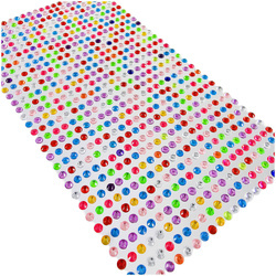 Selbstklebende Kristalle 3 mm 704Stück