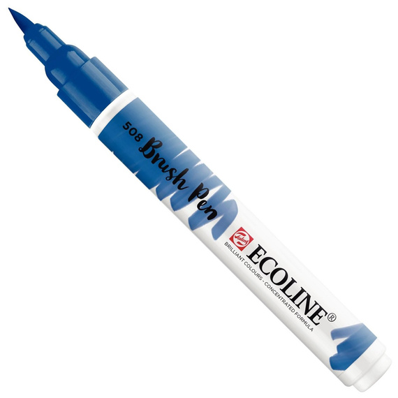 Marker ECOLINE BRUSHPEN - prussian blue 508 Preußischblau / Blau