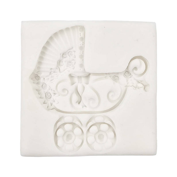 PENTART SILIKONFORM Mold Abformen Gießen Mould, Kinderwagen