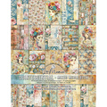 CIAO BELLA Satz doppelseitigen Scrapbooking Papier A4 Mixed Media Book LuMania - Quintessential