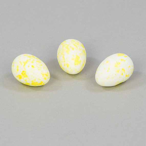 STYROPOREIER Ostern Dekoration Ostereier 100 Stück, 1,5 x 1,8 cm