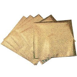 Metallische Folie Thermoton glitter gold