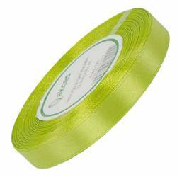 Satinband 12 mm - grüner Apfel - 32 lfm