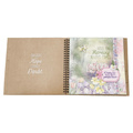 STUDIOLIGHT Scrapbooking Papier Set 20x20 cm, Collage Papier Pad - Pastel Blossom