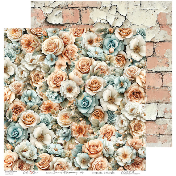 Scrapbooking Papier Set 30x30 - Craft o'clock - Sprites of Harmony