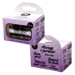 Aufkleber - Dekor Stickers - schwarze Untertitel - Studio Light - Happily ever after