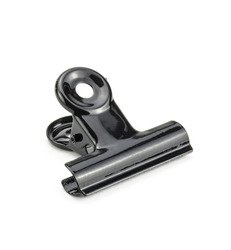 Metallclip schwarz 38 mm - 1 Stk